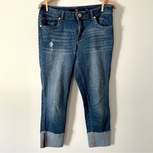 1822 Straight Leg Cropped Jeans - 10
